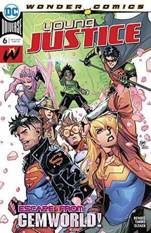 Young Justice (2019-) #6 by Ramon Villalobos, Patrick Gleason, Elena Casagrande, Alejandro Sánchez, Gabe Eltaeb, Brian Michael Bendis, John Timms