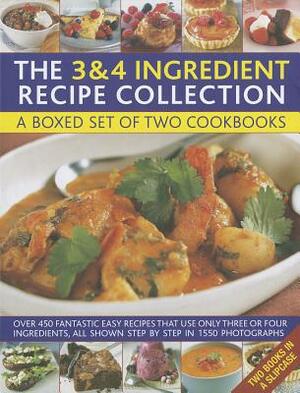 The 3 & 4 Ingredient Recipe Collection: A Box Set of Two Cookbooks: Over 450 Fantastic Easy Recipes That Use Only Three or Four Ingredients, All Shown by Jenny White