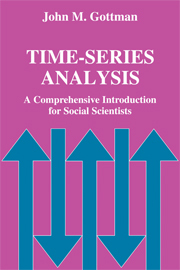 Time-Series Analysis: A Comprehensive Introduction for Social Scientists by John Gottman