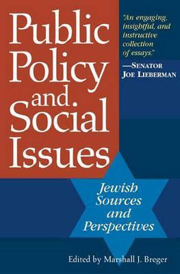 Public Policy and Social Issues: Jewish Sources and Perspectives by Marshall J. Breger