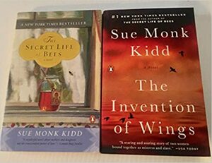 Sue Monk Kidd 2 books: the secret life of bees, the invention of wings by Sue Monk Kidd