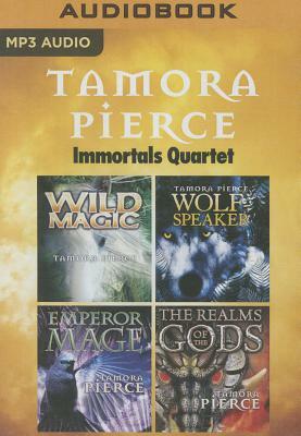 Tamora Pierce - Immortals Quartet: Wild Magic, Wolf-Speaker, Emperor Mage, the Realms of the Gods by Tamora Pierce