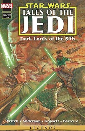 Star Wars: Tales of the Jedi - Dark Lords of the Sith 1: Masters and Students of the Force by Tom Veitch, Christian Gossett, Hugh Fleming, Kevin J. Anderson