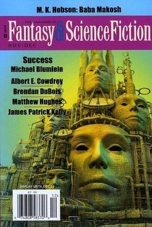 The Magazine of Fantasy & Science Fiction November/December 2013 by Gordon van Gelder, Gordon van Gelder, Michael Blumlein, Matthew Hughes