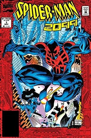 Spider-Man 2099 (1992-1996) #1 by Harry Candelario, Dave Chlystek, Roger Robinson, Andrew Wildman, Rick Leonardi, Tom Smith, Malcolm Davis, Joe St. Pierre, Kelley Jones, Tom Grindberg, Al Williamson, David Boller, Vince Giarrano, Ian Edginton, Peter David, Ron Lim, Jim Fern, Chris Batista