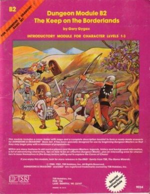 The Keep on the Borderlands by Gary Gygax