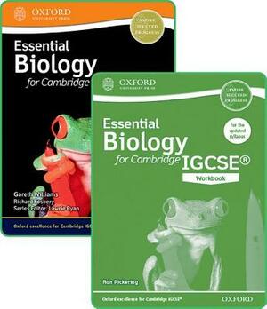 Essential Biology for Cambridge Igcserg Student Book and Workbook Pack by Richard Fosbery, Gareth Williams