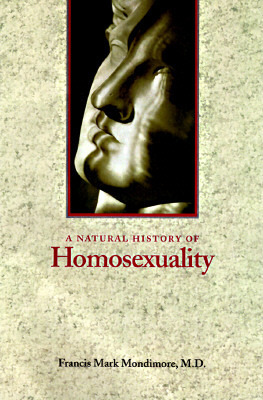 A Natural History of Homosexuality by Francis Mark Mondimore