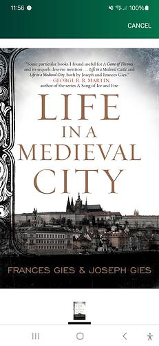 Life in a Medieval City  by Joseph Gies, Frances Gies