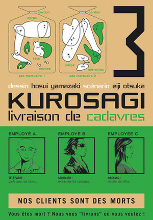 Kurosagi - Service de livraison de cadavres, Vol.3 by Eiji Otsuka