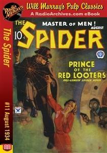 The Spider, Master of Men! #11: Prince of the Red Looters by Grant Stockbridge, Norvell W. Page