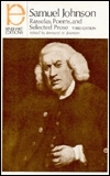 Rasselas, Poems, & Selected Prose by Samuel Johnson, Bertrand H. Bronson