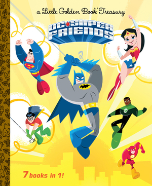 DC Super Friends Little Golden Book Treasury (DC Super Friends) by Golden Books