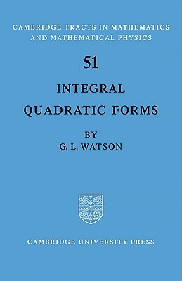 Integral Quadratic Forms by Watson