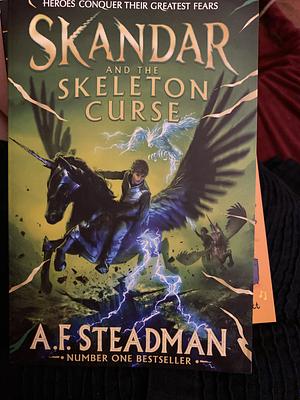 Skandar 04 and the Skeleton Curse by A.F. Steadman