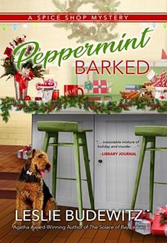 Peppermint Barked: A Spice Shop Mystery by Leslie Budewitz