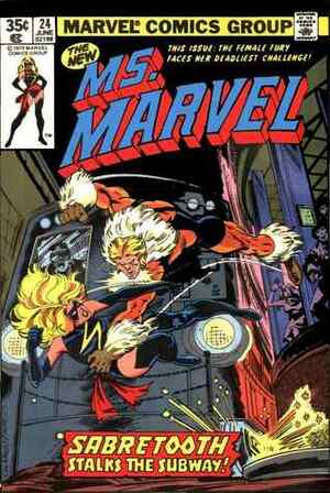 Ms. Marvel (1977-1979) #24 by Chris Claremont