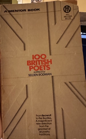 100 British Poets by Selden Rodman