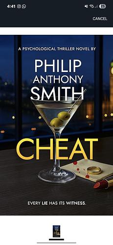 Cheat by Philip Anthony Smith