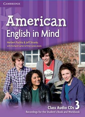 American English in Mind Level 3 Class Audio CDs (3) by Jeff Stranks, Herbert Puchta