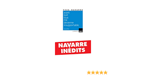 Avant que tout me devienne insupportable by Yves Navarre