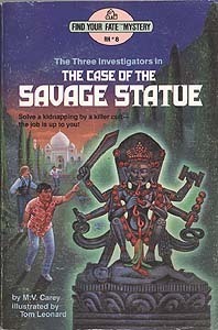 The Case of the Savage Statue by M.V. Carey