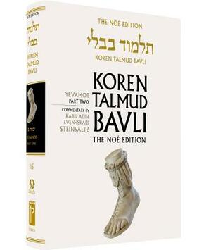 Koren Talmud Bavli, Vol.15: Yevamot, Part 2, Noe Color Edition, Hebrew/English by Adin Steinsaltz