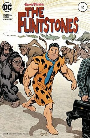 The Flintstones (2016-) #12 by Mark Russell, Chris Chuckry, Steve Pugh, Yanick Paquette, Nathan Fairbairn