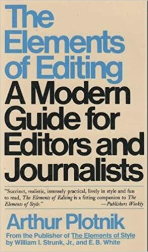 The Elements of Editing by Arthur Plotnik