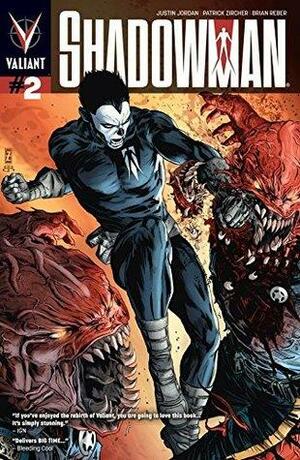 Shadowman (2012) #2 by Josh Johns, Justin Jordan, Warren Simons, Patrick Zircher