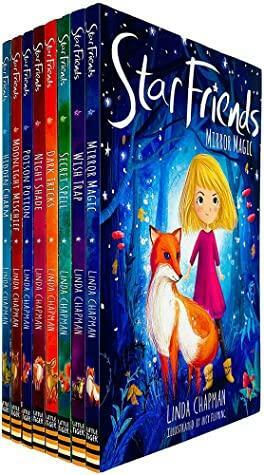 Star Friends Series 8 Books Collection Set by Linda Chapman (Mirror Magic, Wish Trap, Secret Spell, Dark Tricks, Night Shade, Poison Potion, Moonlight Mischief & Hidden Charm) by Linda Chapman