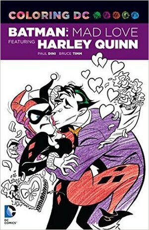 Coloring DC: Harley Quinn in Batman Adventures: Mad Love by Paul Dini, Bruce Timm