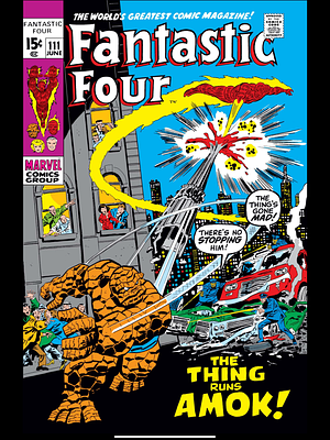 Fantastic Four (1961-1998) #111 by Stan Lee