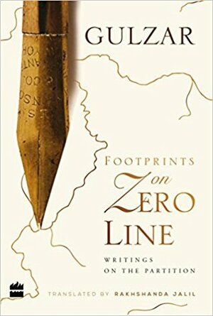 Footprints on Zero Line by गुलज़ार, Rakhshanda Jalil, Gulzar