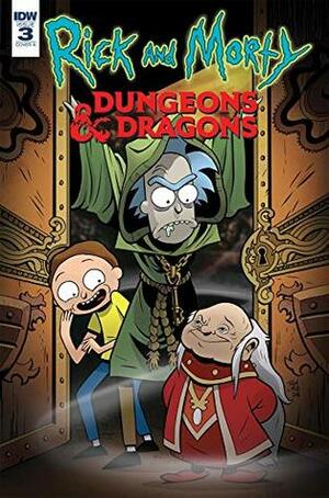 Rick and Morty vs. Dungeons & Dragons #3 by Patrick Rothfuss, Troy Little, Jim Zub