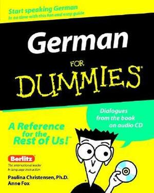 German for Dummies With CD by Paulina Christensen, Anne Fox