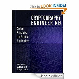 Cryptography Engineering by Tadayoshi Kohno, Niels Ferguson, Bruce Schneier