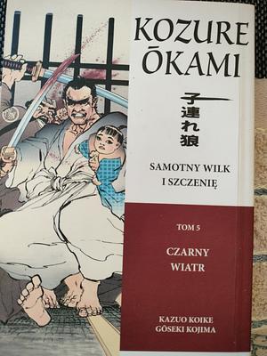 Samotny wilk i szczenię, tom 5 Czarny wiatr by Goseki Kojima, Kazuo Koike, Dana Lewis