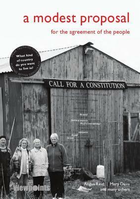 A Modest Proposal: For the Agreement of the People by Mary Davis, Angus Reid, Mary Davies