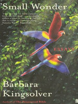 Small Wonder by Barbara Kingsolver