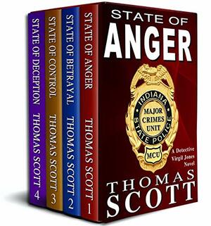 The Virgil Jones Mystery Collection: State Of Anger / State Of Betrayal / State Of Control / State of Deception by Thomas Scott