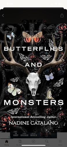 Butterflies and monsters by Nadine Catalano