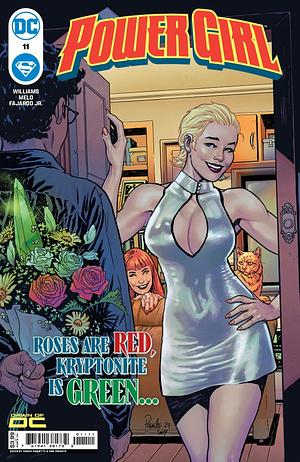 Power Girl #11  by Adriana Melo, Leah Williams, Romulo Fajardo Jr.