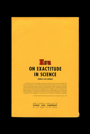 On Exactitude in Science by Andrew Hurley, Jorge Luis Borges