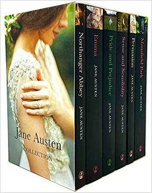 Jane Austen Complete 6 Books Collection Box Set (Northanger Abbey, Emma, Pride and Prejudice, Sense and Senesibility, Persuasion & Mansfield Park) by Jane Austen