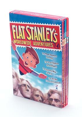 Flat Stanley's Worldwide Adventures #1-4 by Jeff Brown