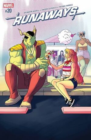 Runaways (2017-) #20 by Andres Genolet, Rainbow Rowell