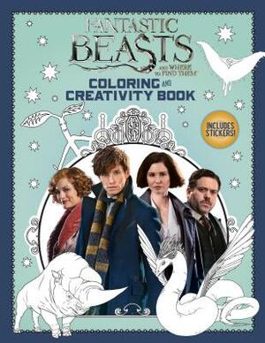Coloring and Creativity Book (Fantastic Beasts and Where to Find Them) by Liz Marsham, Scholastic, Inc