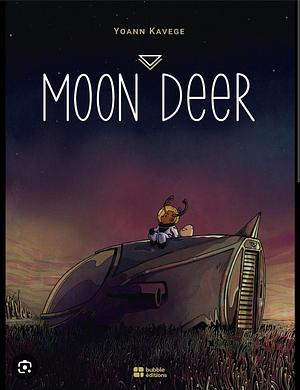 Moon Deer by Yoann Kavege