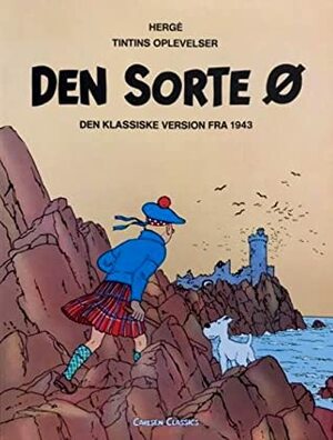 Den Sorte Ø by Erik Mosegaard Jensen, Hergé